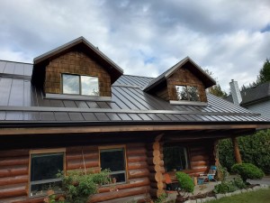 Metal Roof Job In Squamish