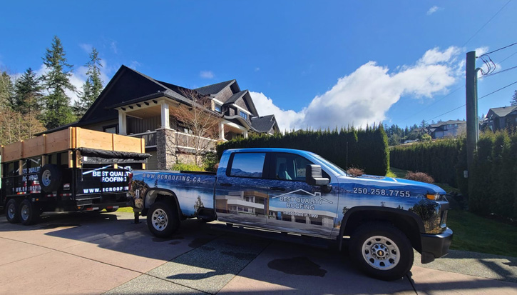 BQR roofing services in Kelowna, BC