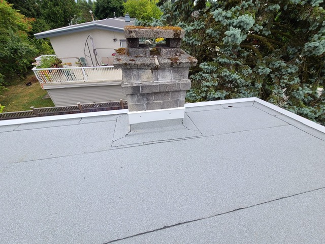 2 ply SBS torch on roof system by BQR