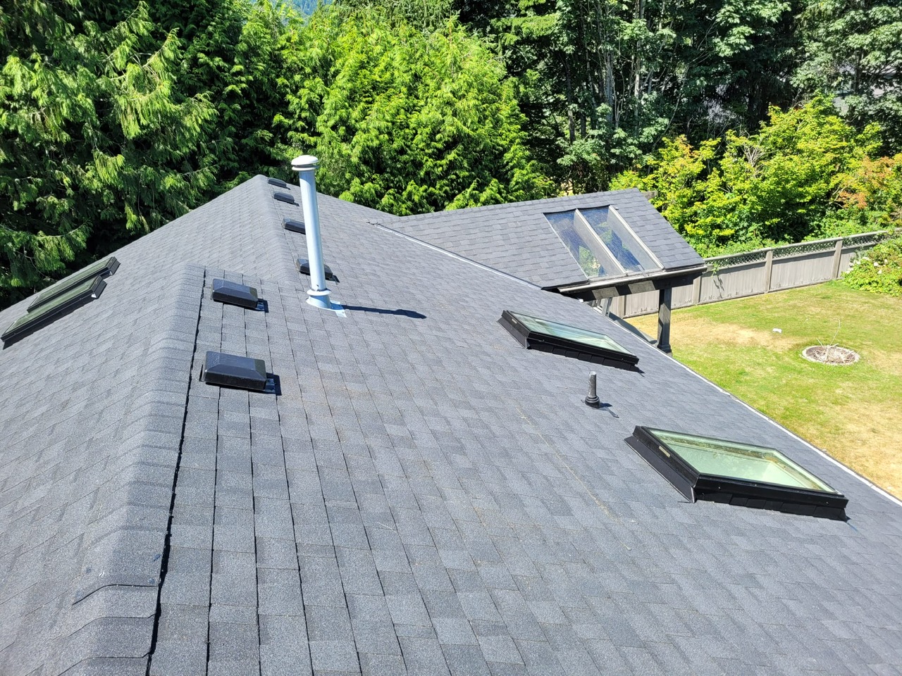 Squamish roofs and skylights