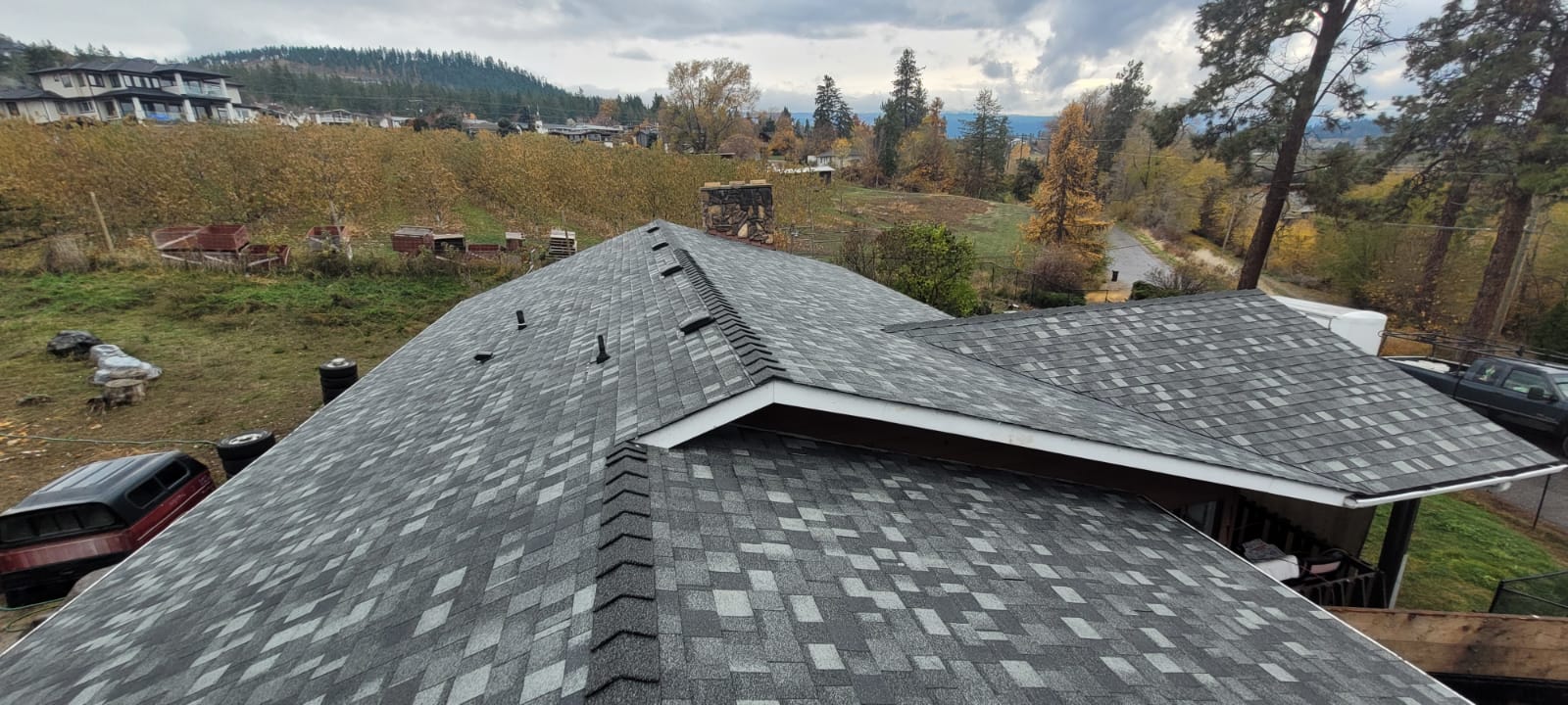 residential shingle roof done in Kelowna BC